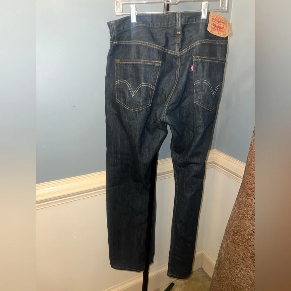 Levi's‎ Dark Blue Straight Jeans for Men